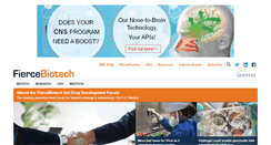 Desktop Screenshot of fiercebiotech.com